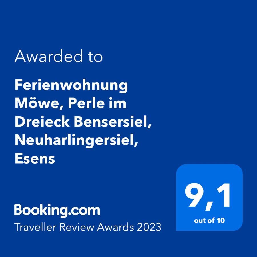Ferienwohnung Moewe, Perle Im Dreieck Bensersiel, Neuharlingersiel, Esens Eksteriør bilde